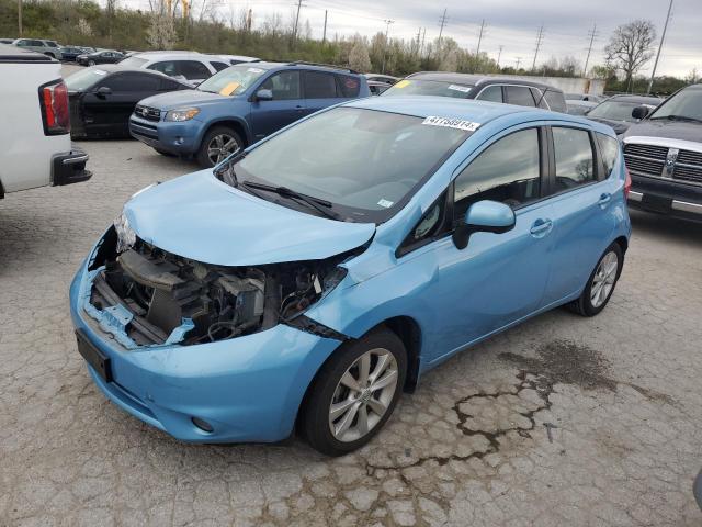 3N1CE2CP1EL426568 - 2014 NISSAN VERSA NOTE S BLUE photo 1