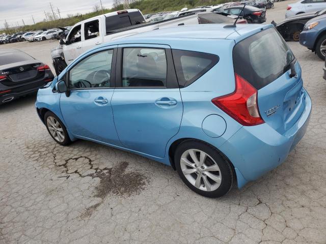 3N1CE2CP1EL426568 - 2014 NISSAN VERSA NOTE S BLUE photo 2