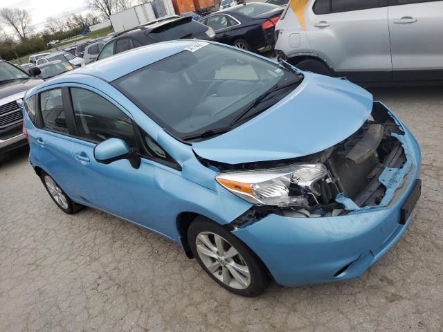 3N1CE2CP1EL426568 - 2014 NISSAN VERSA NOTE S BLUE photo 4