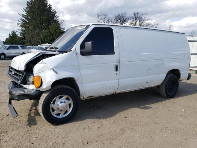 1FTNE24L75HB20023 - 2005 FORD ECONOLINE E250 VAN WHITE photo 1