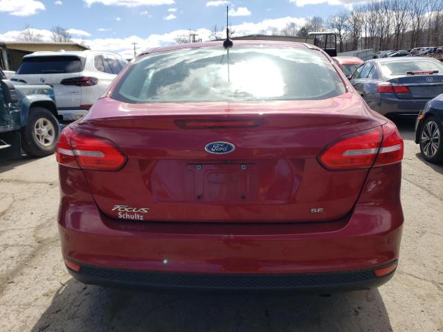 1FADP3F2XGL334882 - 2016 FORD FOCUS SE RED photo 6