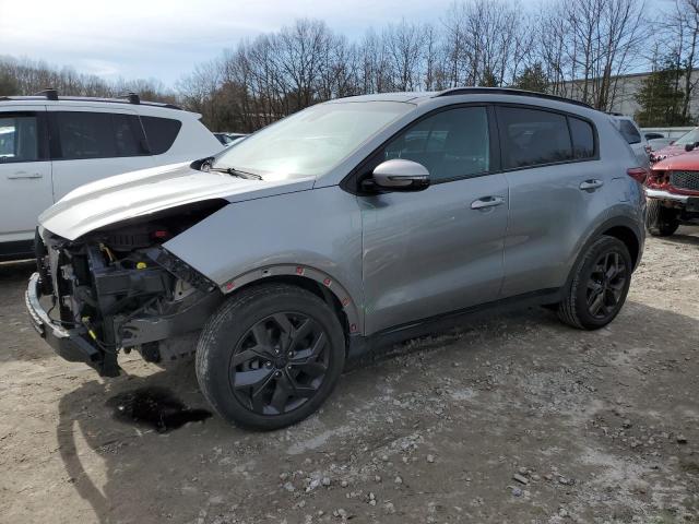 KNDP6CAC1M7905478 - 2021 KIA SPORTAGE S GRAY photo 1