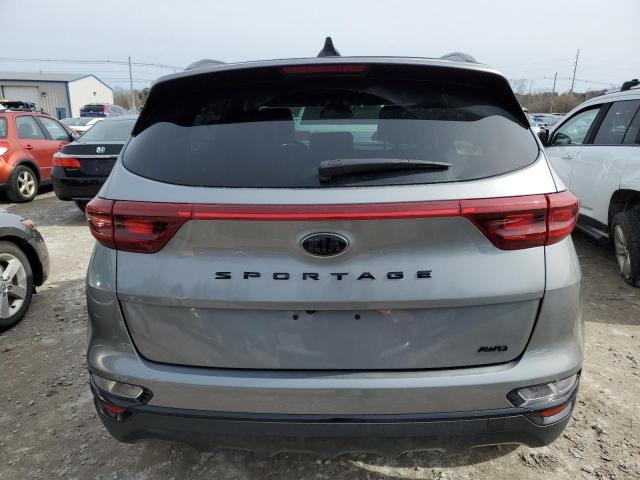 KNDP6CAC1M7905478 - 2021 KIA SPORTAGE S GRAY photo 6