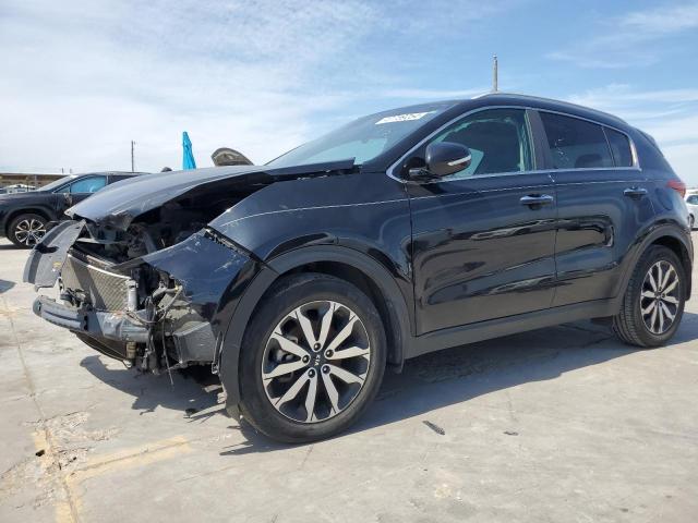 KNDPN3ACXH7118585 - 2017 KIA SPORTAGE EX BLACK photo 1