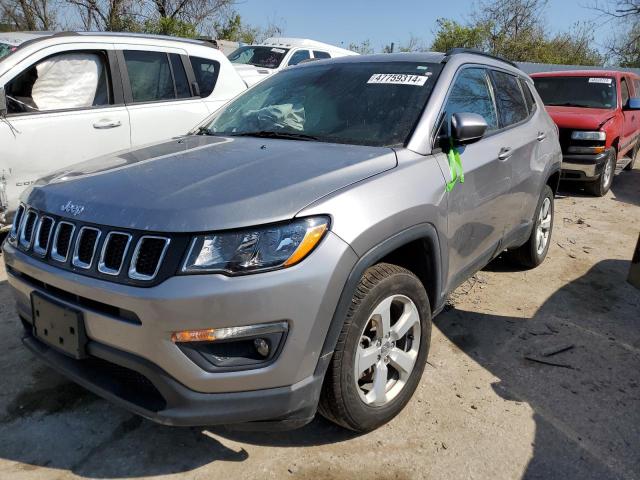 3C4NJDBB2JT326248 - 2018 JEEP COMPASS LATITUDE SILVER photo 1