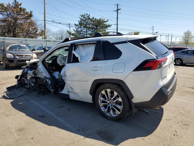 2T3A1RFV8MW226247 - 2021 TOYOTA RAV4 XLE PREMIUM WHITE photo 2