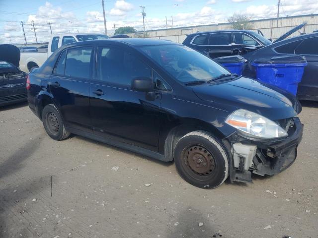 3N1CC1AP9AL378055 - 2010 NISSAN VERSA S BLACK photo 4