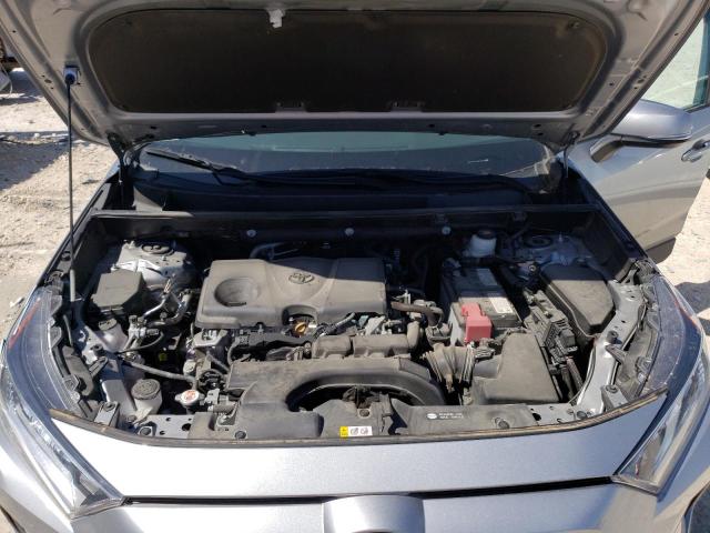 2T3C1RFV1MC137646 - 2021 TOYOTA RAV4 XLE PREMIUM SILVER photo 12