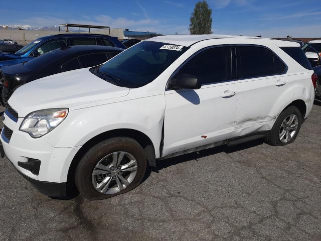 2GNALBEK7D1205950 - 2013 CHEVROLET EQUINOX LS WHITE photo 1