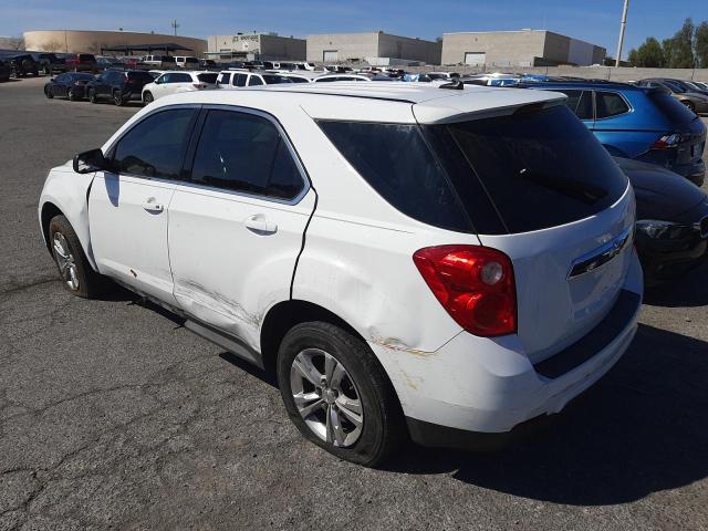 2GNALBEK7D1205950 - 2013 CHEVROLET EQUINOX LS WHITE photo 2