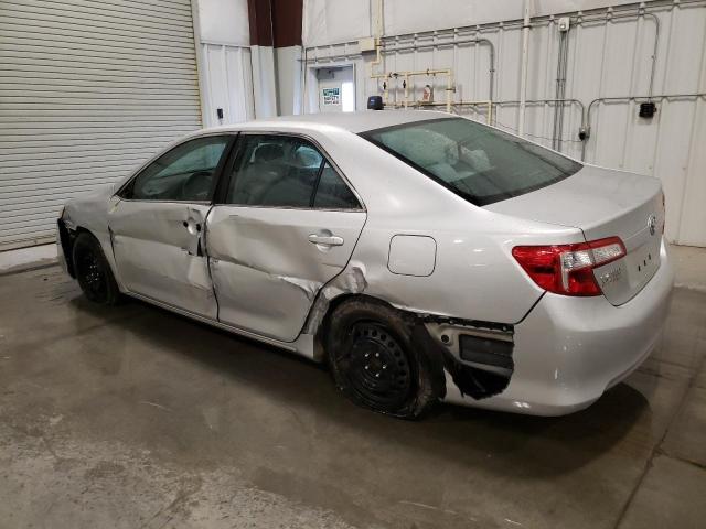 4T4BF1FK0CR158357 - 2012 TOYOTA CAMRY BASE SILVER photo 2