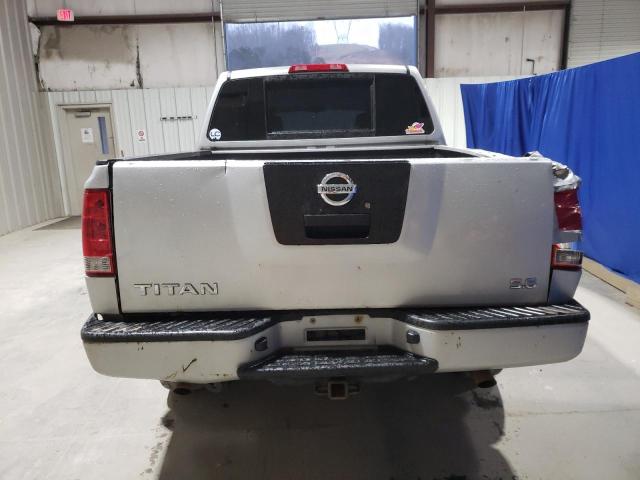 1N6AA07C38N336867 - 2008 NISSAN TITAN XE SILVER photo 6