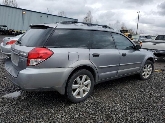 4S4BP61C187306574 - 2008 SUBARU OUTBACK 2.5I GRAY photo 3