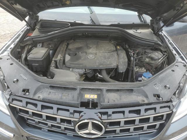 4JGDA5HB4FA603128 - 2015 MERCEDES-BENZ ML 350 4MATIC BLUE photo 12