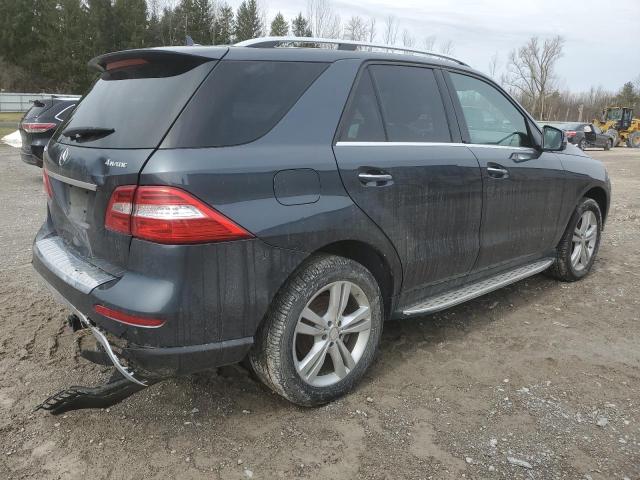 4JGDA5HB4FA603128 - 2015 MERCEDES-BENZ ML 350 4MATIC BLUE photo 3