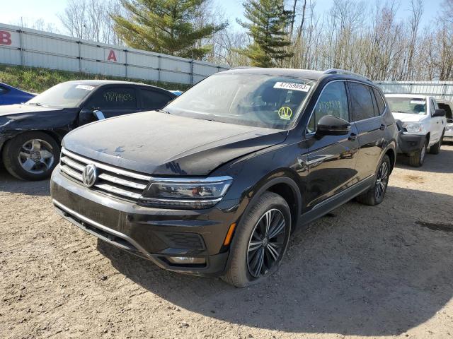 3VV4B7AX7JM006636 - 2018 VOLKSWAGEN TIGUAN SEL PREMIUM BLACK photo 1