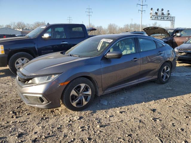 2HGFC2F63LH588826 - 2020 HONDA CIVIC LX GRAY photo 1