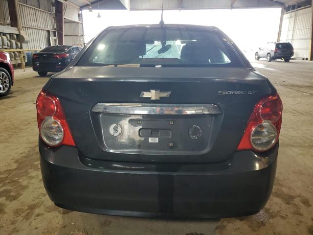 1G1JC5SH1E4184465 - 2014 CHEVROLET SONIC LT GRAY photo 6