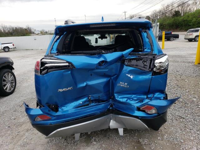 JTMRJREV6HD108026 - 2017 TOYOTA RAV4 HV LE BLUE photo 6