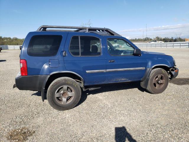 5N1ED28Y62C548761 - 2002 NISSAN XTERRA XE BLUE photo 3