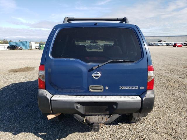 5N1ED28Y62C548761 - 2002 NISSAN XTERRA XE BLUE photo 6