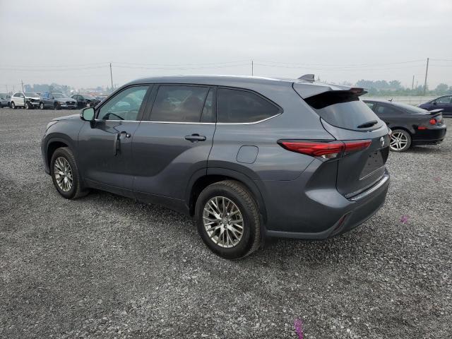 5TDGZRBHXLS517321 - 2020 TOYOTA HIGHLANDER XLE CHARCOAL photo 2