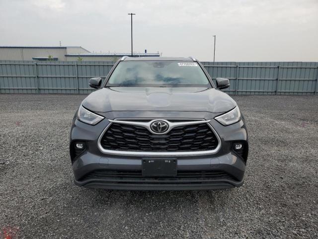 5TDGZRBHXLS517321 - 2020 TOYOTA HIGHLANDER XLE CHARCOAL photo 5