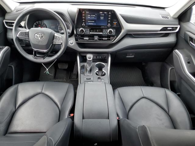 5TDGZRBHXLS517321 - 2020 TOYOTA HIGHLANDER XLE CHARCOAL photo 8