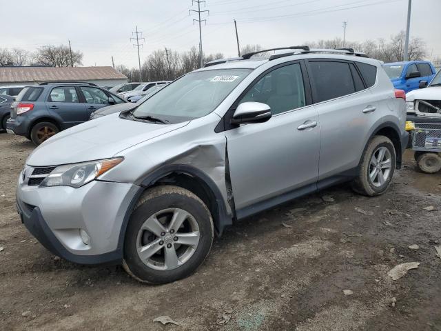 2T3RFREV2EW215753 - 2014 TOYOTA RAV4 XLE SILVER photo 1