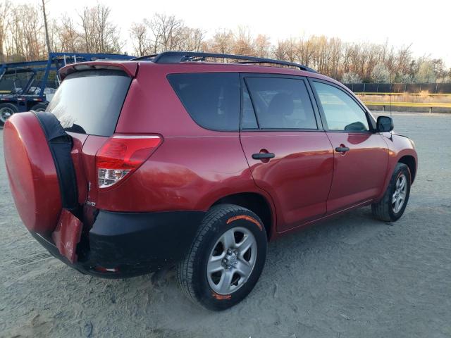 JTMBD33V285202407 - 2008 TOYOTA RAV4 RED photo 3