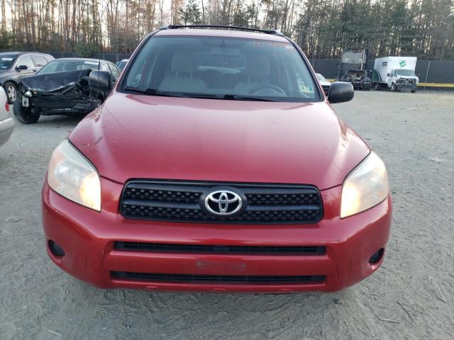 JTMBD33V285202407 - 2008 TOYOTA RAV4 RED photo 5