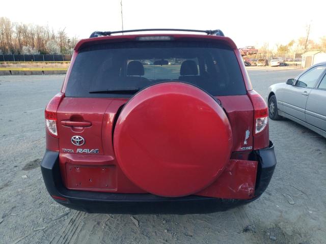 JTMBD33V285202407 - 2008 TOYOTA RAV4 RED photo 6