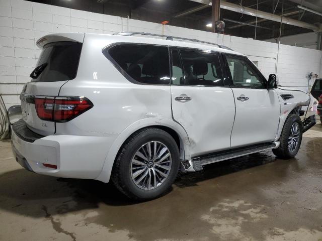 JN8AY2BD5P9690279 - 2023 NISSAN ARMADA SL WHITE photo 3