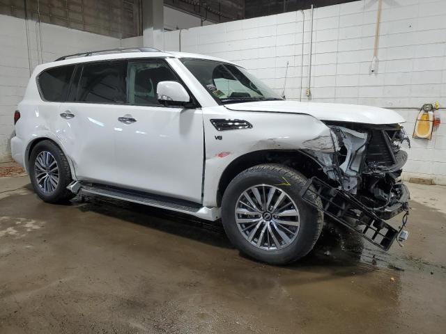 JN8AY2BD5P9690279 - 2023 NISSAN ARMADA SL WHITE photo 4