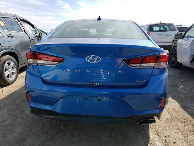 5NPE34AFXJH639966 - 2018 HYUNDAI SONATA SPORT BLUE photo 6