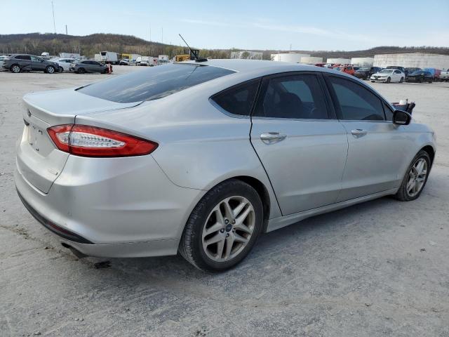 3FA6P0HD9ER345361 - 2014 FORD FUSION SE SILVER photo 3