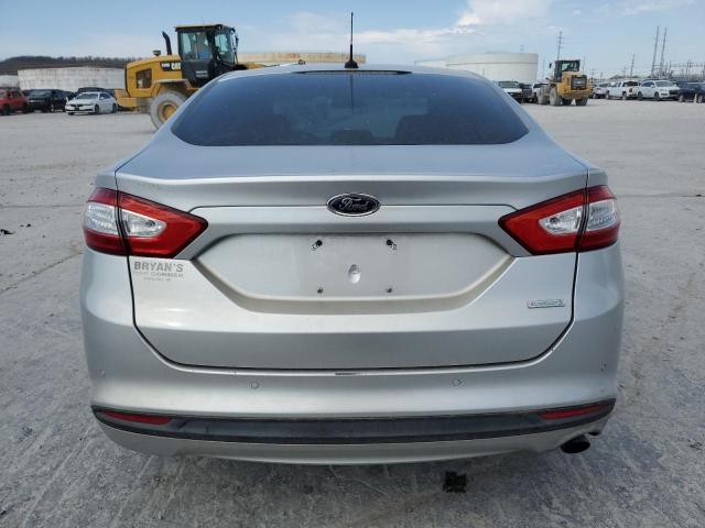 3FA6P0HD9ER345361 - 2014 FORD FUSION SE SILVER photo 6