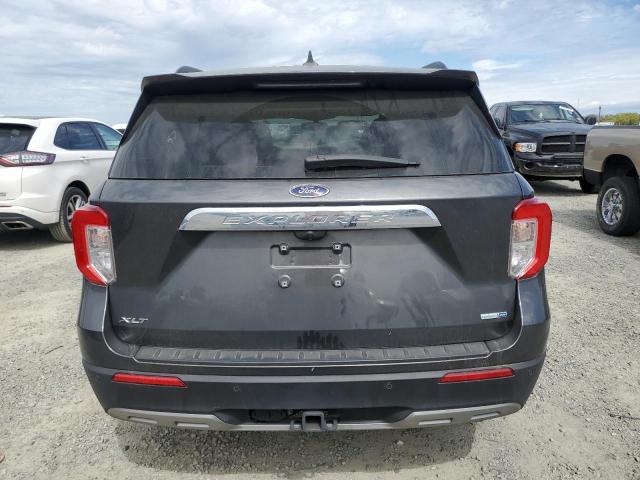 1FMSK8DHXLGC48460 - 2020 FORD EXPLORER XLT GRAY photo 6