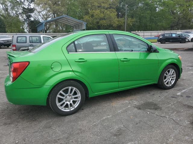 1G1JC5SHXF4139011 - 2015 CHEVROLET SONIC LT GREEN photo 3