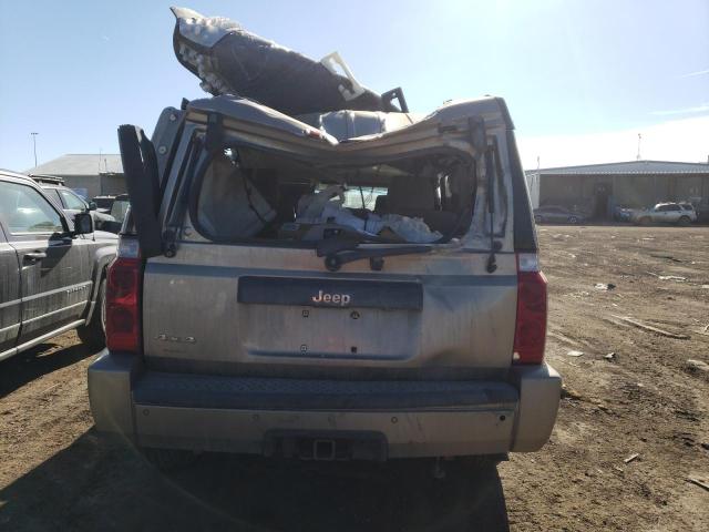 1J8HG48N06C288785 - 2006 JEEP COMMANDER 金色 照片 6