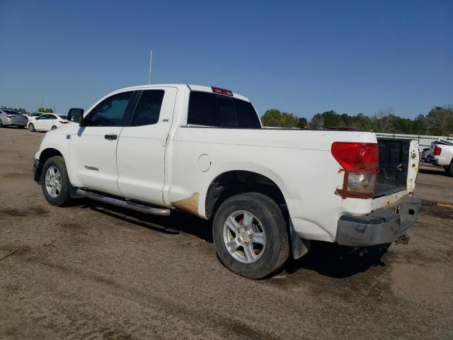 5TBRT54197S457064 - 2007 TOYOTA TUNDRA DOUBLE CAB SR5 WHITE photo 2