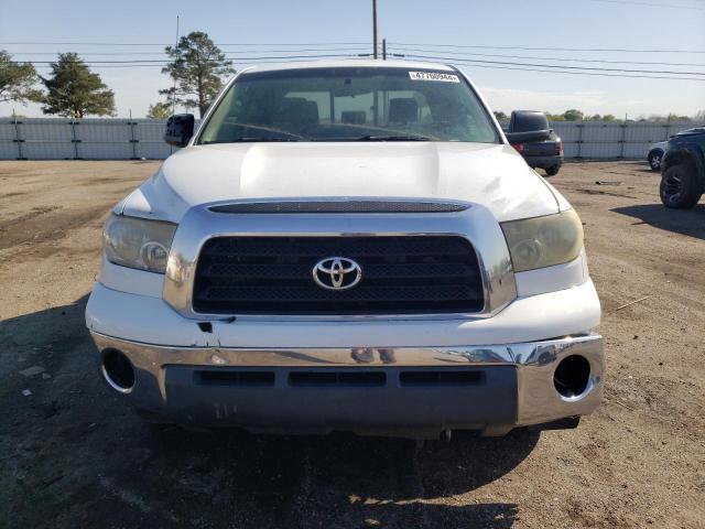 5TBRT54197S457064 - 2007 TOYOTA TUNDRA DOUBLE CAB SR5 WHITE photo 5