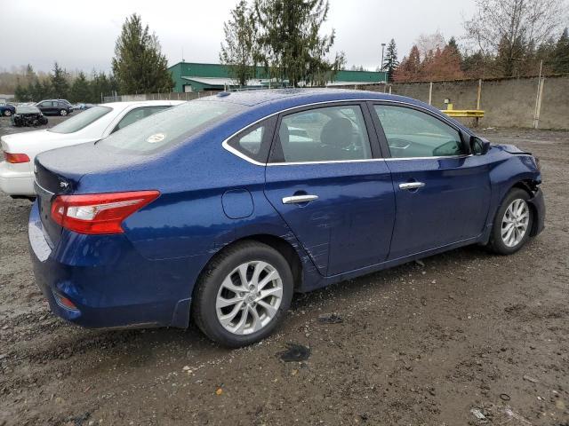 3N1AB7AP4JY231495 - 2018 NISSAN SENTRA S BLUE photo 3