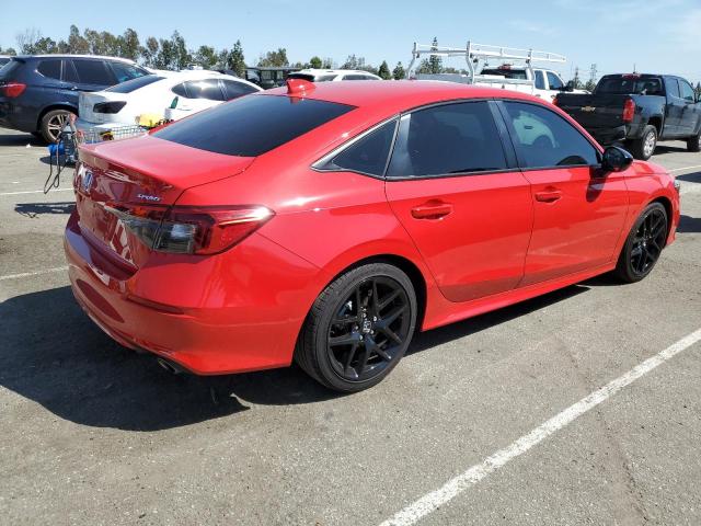 2HGFE2F50NH571583 - 2022 HONDA CIVIC SPORT 红色 照片 3