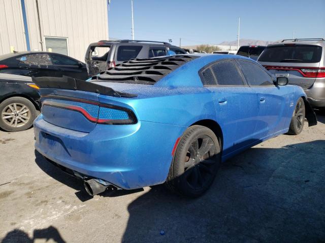 2C3CDXCT6GH170003 - 2016 DODGE CHARGER R/T BLUE photo 3