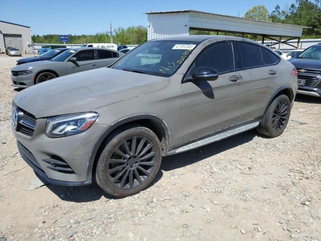 WDC0J4KB7JF350141 - 2018 MERCEDES-BENZ GLC COUPE 300 4MATIC GRAY photo 1