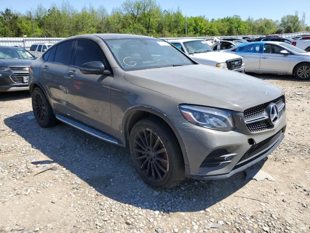 WDC0J4KB7JF350141 - 2018 MERCEDES-BENZ GLC COUPE 300 4MATIC GRAY photo 4