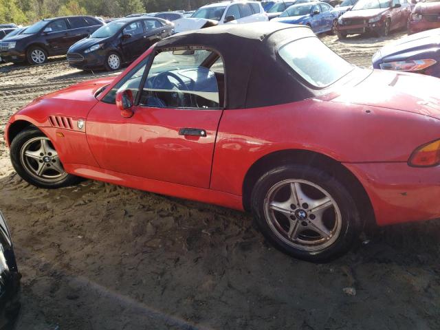 4USCH7337WLE09931 - 1998 BMW Z3 1.9 RED photo 2