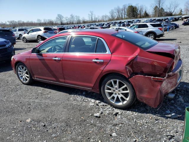 1G1ZE5E70AF115412 - 2010 CHEVROLET MALIBU LTZ RED photo 2