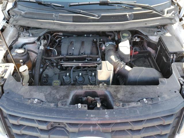 1FM5K8AR2GGB65086 - 2016 FORD EXPLORER POLICE INTERCEPTOR თეთრი ფოტო 12